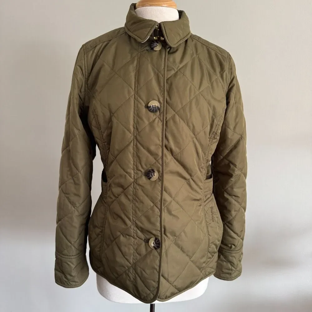 Barbour Nelson Quilted Jacket from The Barbour Tartan Collection | UK 12, US 8 - Picture 3 of 13